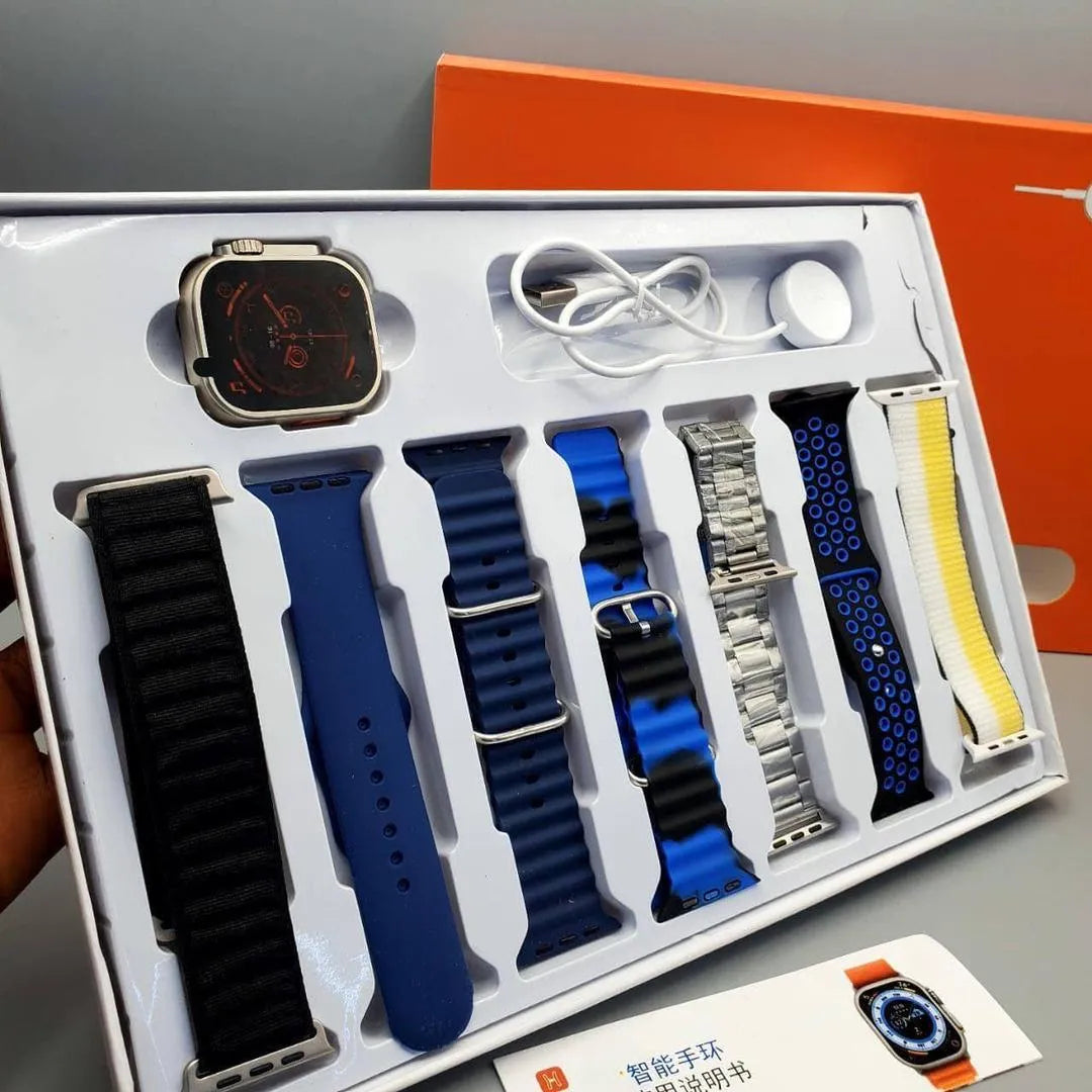 Multicolor Wireless Smart Watch with 1000mAh Battery